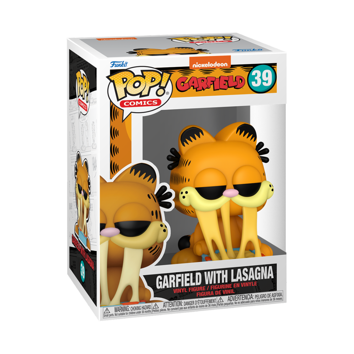 Garfield - POP! Garfield w/Lasagna Pan *Pré-Venda*
