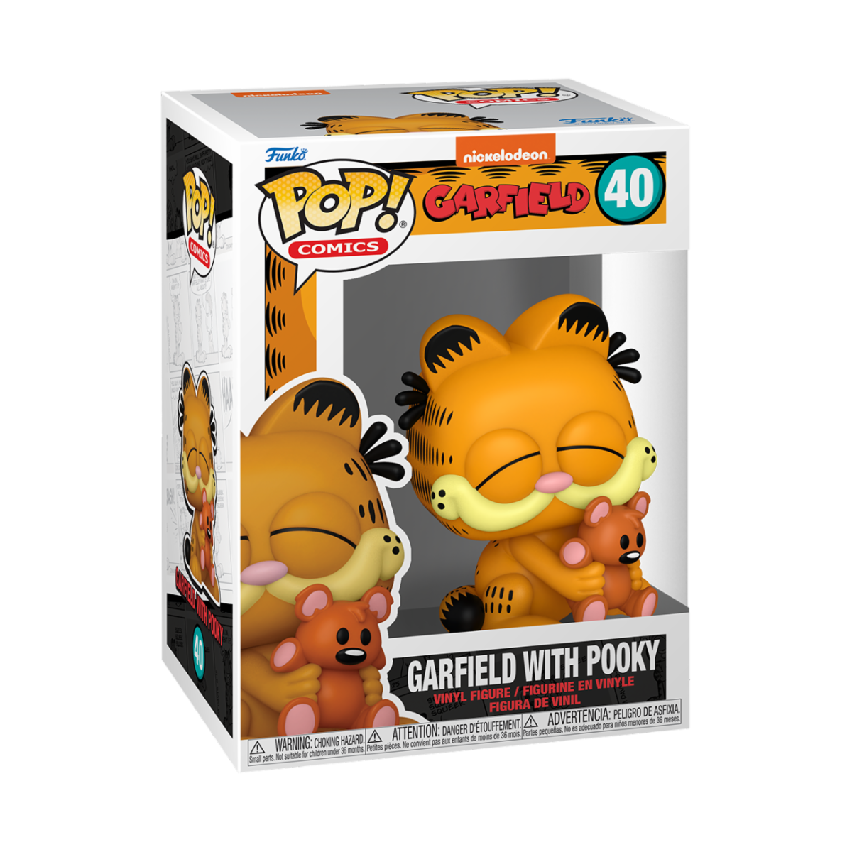 Garfield - POP! Garfield w/Pooky *Pré-Venda*