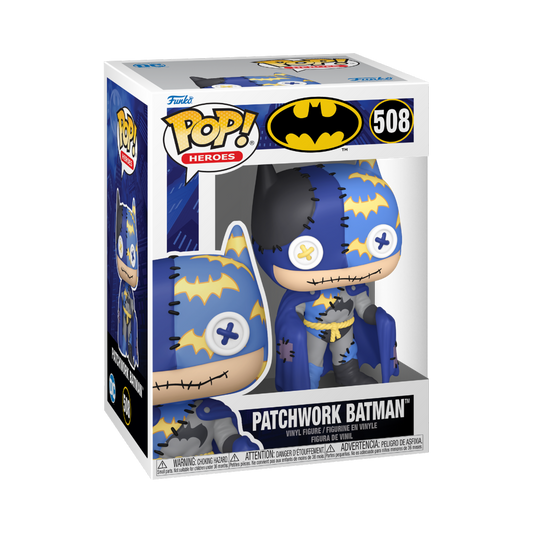 Batman - POP! Patchwork Batman *Pré-Venda*